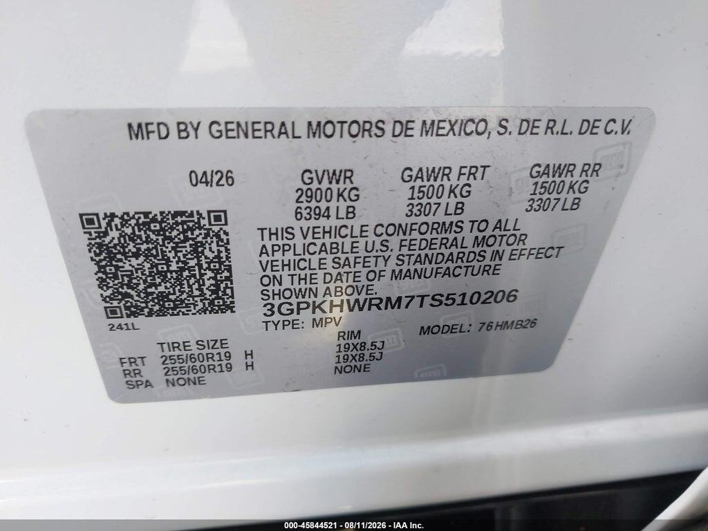 3GPKHWRM7TS510206 2026 HONDA PROLOGUE photo no. 9