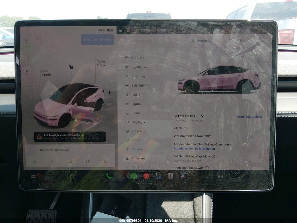 7SAYGDED2TA445797 2026 TESLA MODEL Y photo no. 7