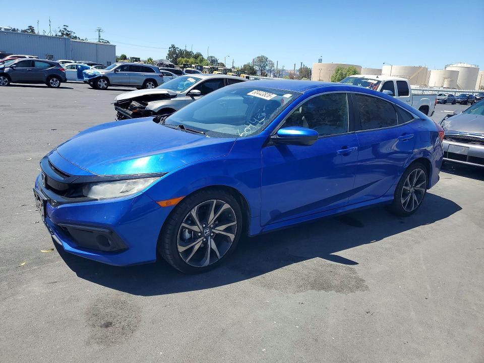 2019 HONDA CIVIC 2HGFC2F81KH586265