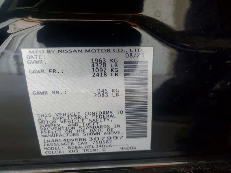 1N4BL4DV6RN307997 2024 NISSAN ALTIMA photo no. 12