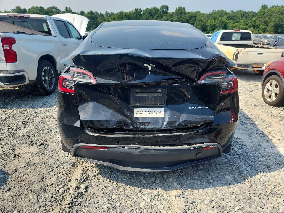 7SAYGAEE7NF313390 2022 TESLA MODEL Y photo no. 6