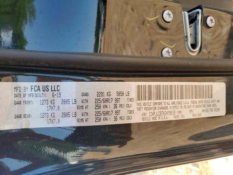 2019 JEEP CHEROKEE LATITUDE — Фото 13 из 13