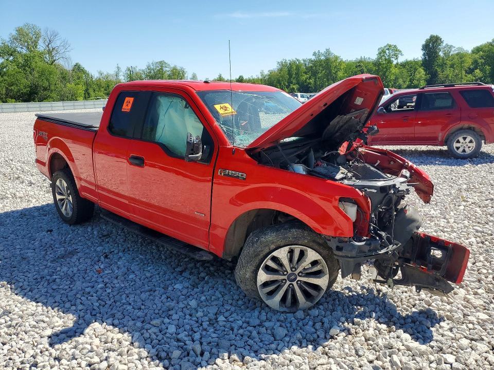 2017 FORD F150 SUPER CAB — Фото 4 из 12