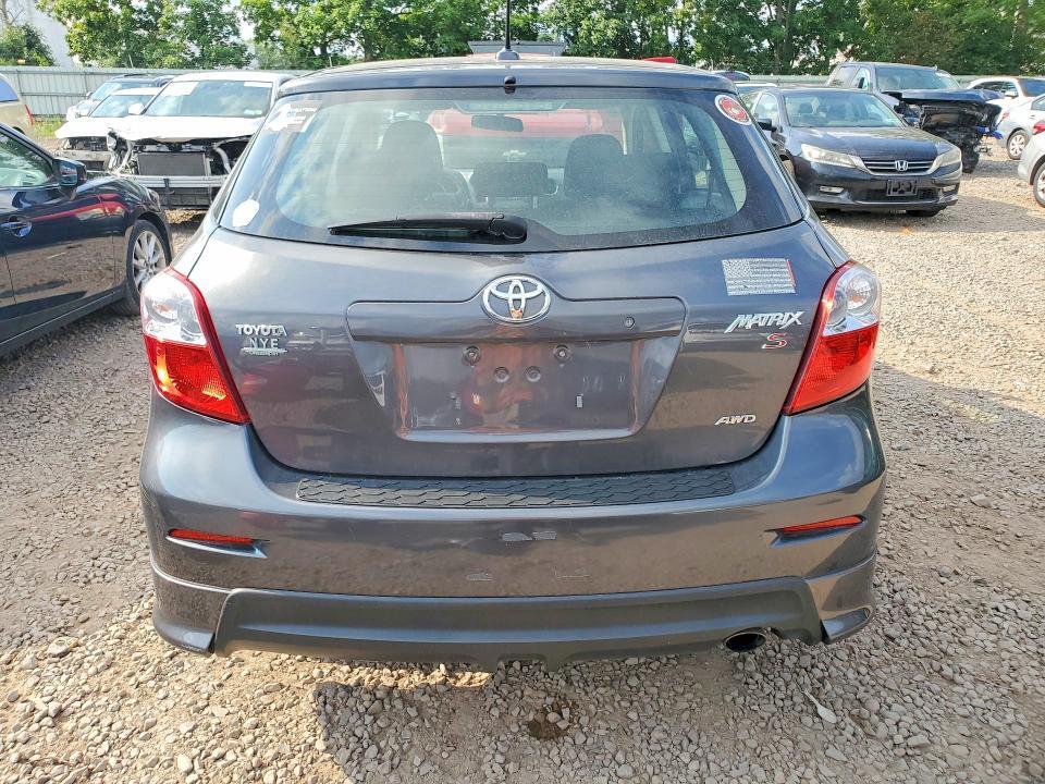 2T1LE40E79C003241 2009 TOYOTA COROLLA MATRIX photo no. 6