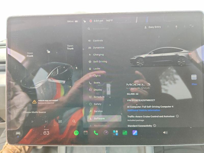 2025 TESLA MODEL 3 — Фото 9 из 12