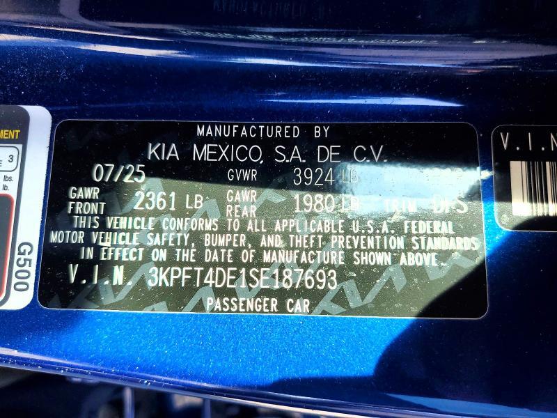 2025 KIA K4 LXS — Фото 12 из 12