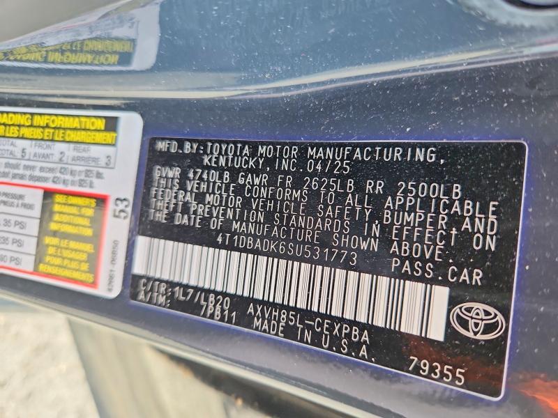 2025 TOYOTA CAMRY XSE — Фото 12 из 12