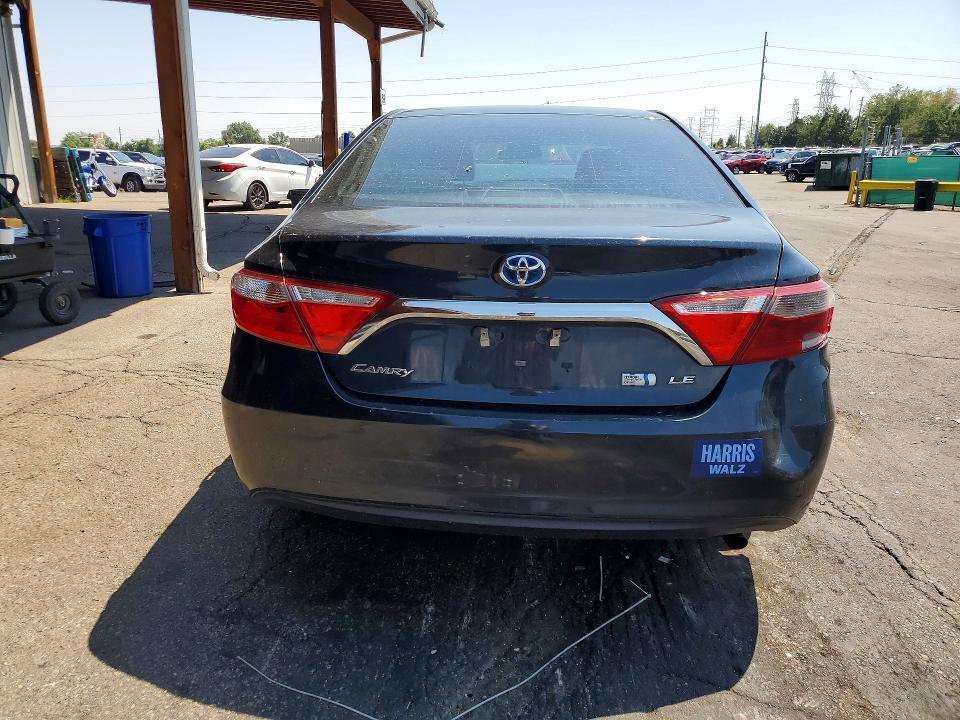 2016 TOYOTA CAMRY HYBRID LE — Фото 6 из 12