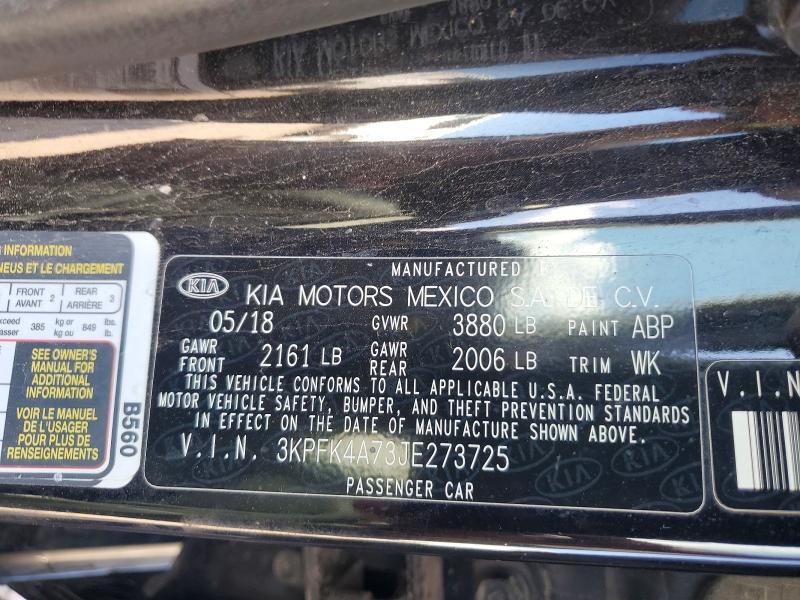 2018 KIA FORTE LX — Фото 12 из 12