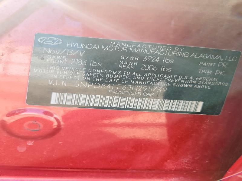 2018 HYUNDAI ELANTRA SEL — Фото 12 из 12