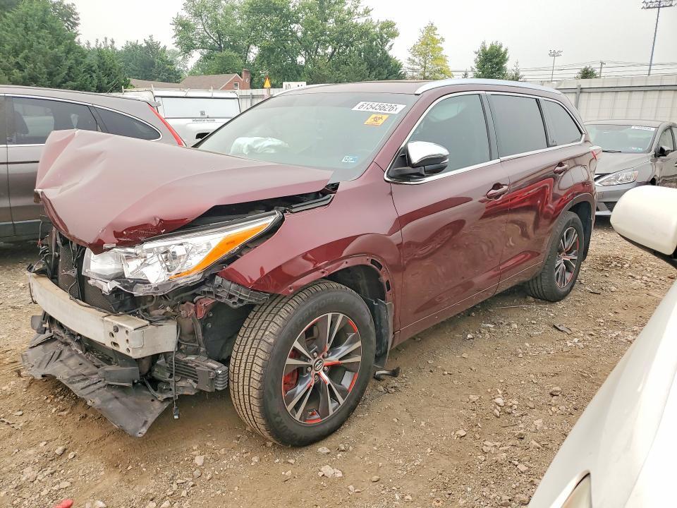 2016 TOYOTA HIGHLANDER XLE