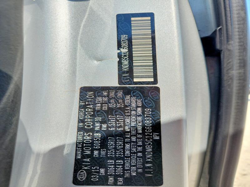 2016 KIA SEDONA LX — Фото 14 из 14