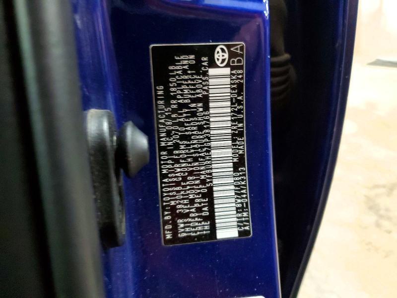 2016 TOYOTA COROLLA S — Фото 13 из 13