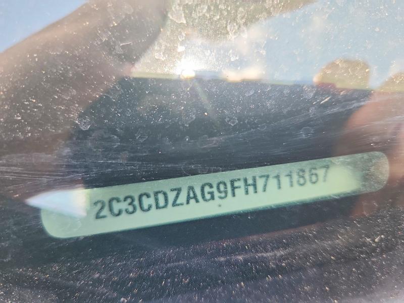 2C3CDZAG9FH711867 2015 DODGE CHALLENGER photo no. 12
