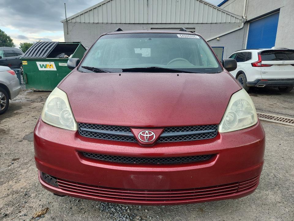 2005 TOYOTA SIENNA LE 8 PASSENGER — Фото 5 из 13