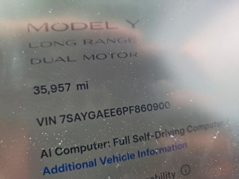 2023 TESLA MODEL Y — Фото 9 из 12