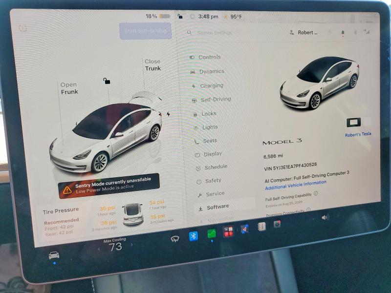 2023 TESLA MODEL 3 — Фото 9 из 12