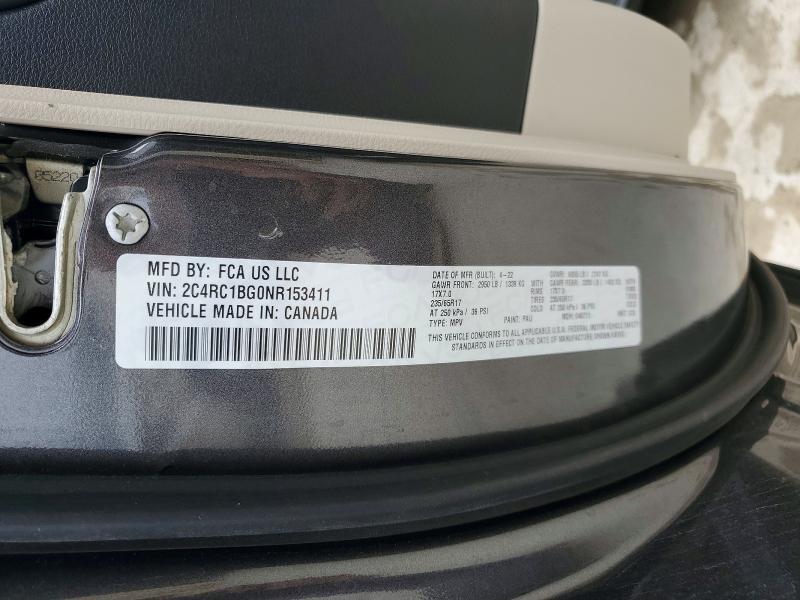 2022 CHRYSLER PACIFICA TOURING L — Фото 13 из 13