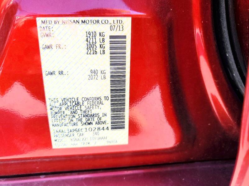 1N4AL3AP6EC102844 2014 NISSAN ALTIMA photo no. 12