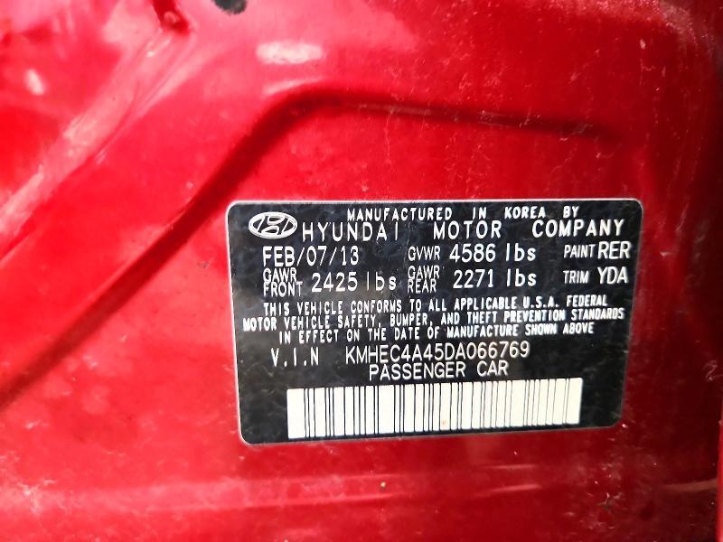 2013 HYUNDAI SONATA HYBRID — Фото 12 из 12