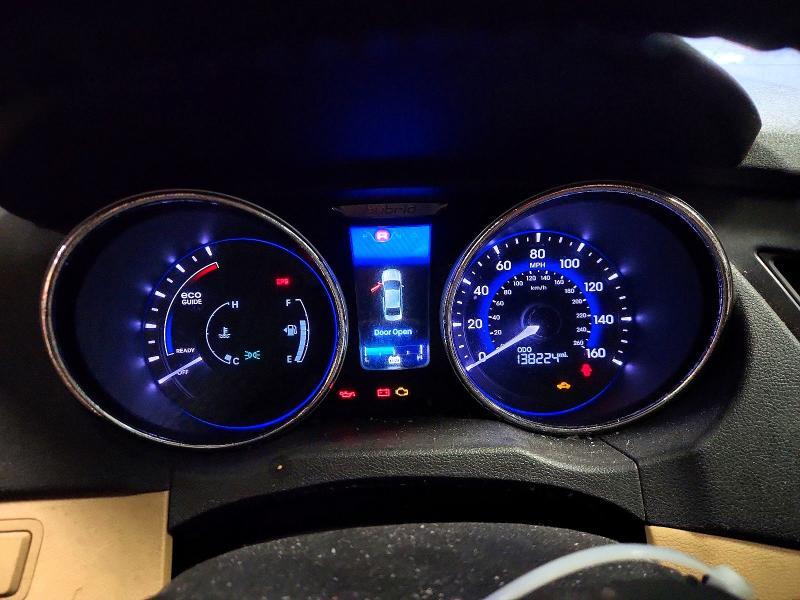 2013 HYUNDAI SONATA HYBRID — Фото 9 из 12