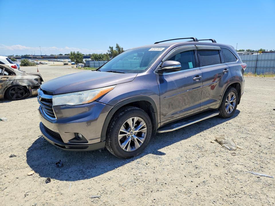 5TDBKRFH5GS227776 2016 TOYOTA HIGHLANDER photo no. 1