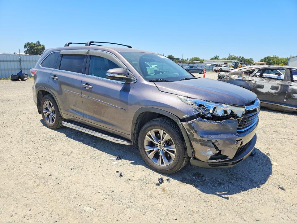 5TDBKRFH5GS227776 2016 TOYOTA HIGHLANDER photo no. 4