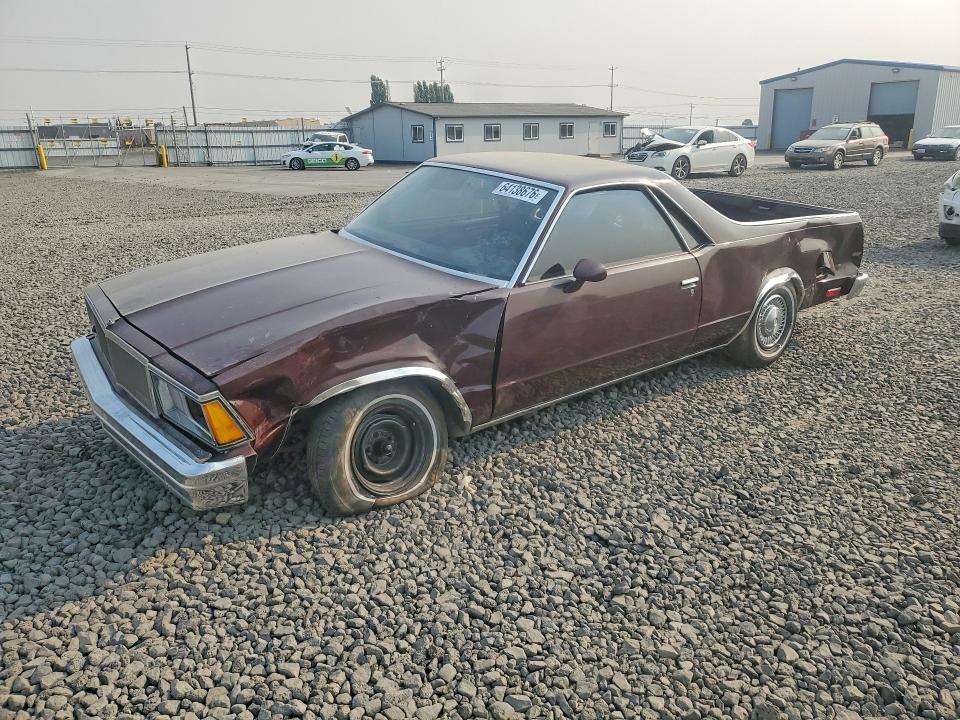 1980 CHEVROLET EL CAMINO 1W80K7K16248
