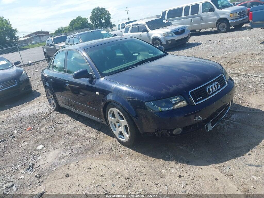 WAULC68EX2A187734 2002 AUDI A4 photo no. 1