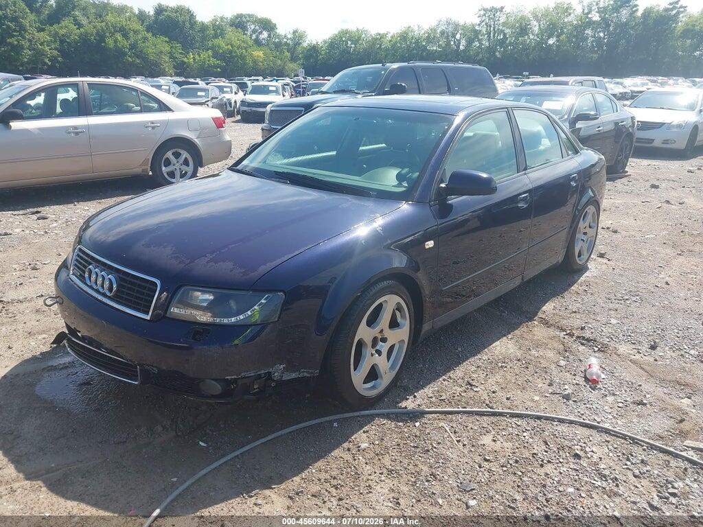 WAULC68EX2A187734 2002 AUDI A4 photo no. 2