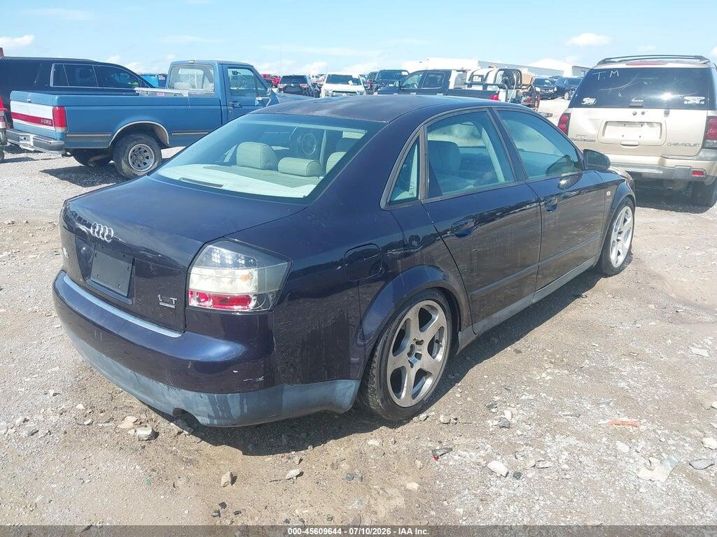 WAULC68EX2A187734 2002 AUDI A4 photo no. 4