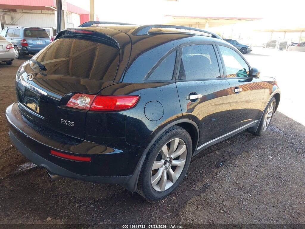 JNRAS08W63X004038 2003 INFINITI FX35 photo no. 4