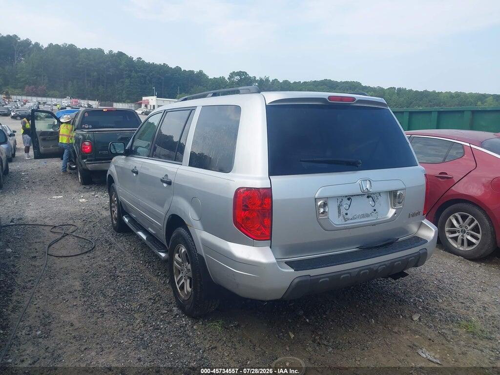 5FNYF18485B005261 2005 HONDA PILOT photo no. 3