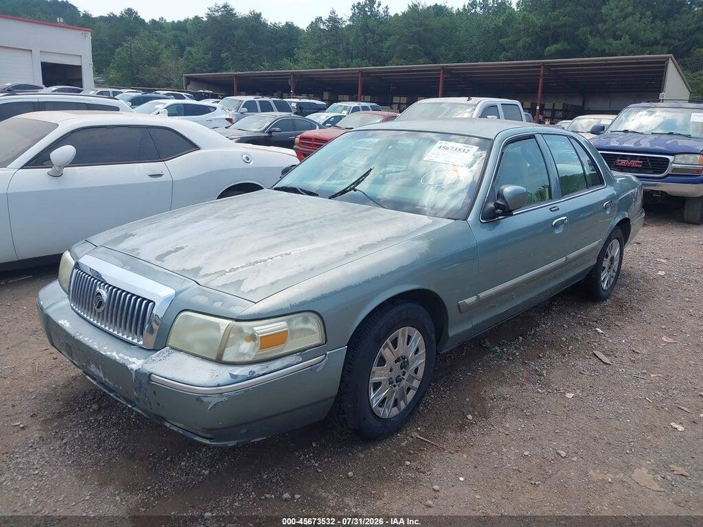 2MEFM74V86X612047 2006 MERCURY GRAND MARQUIS photo no. 2