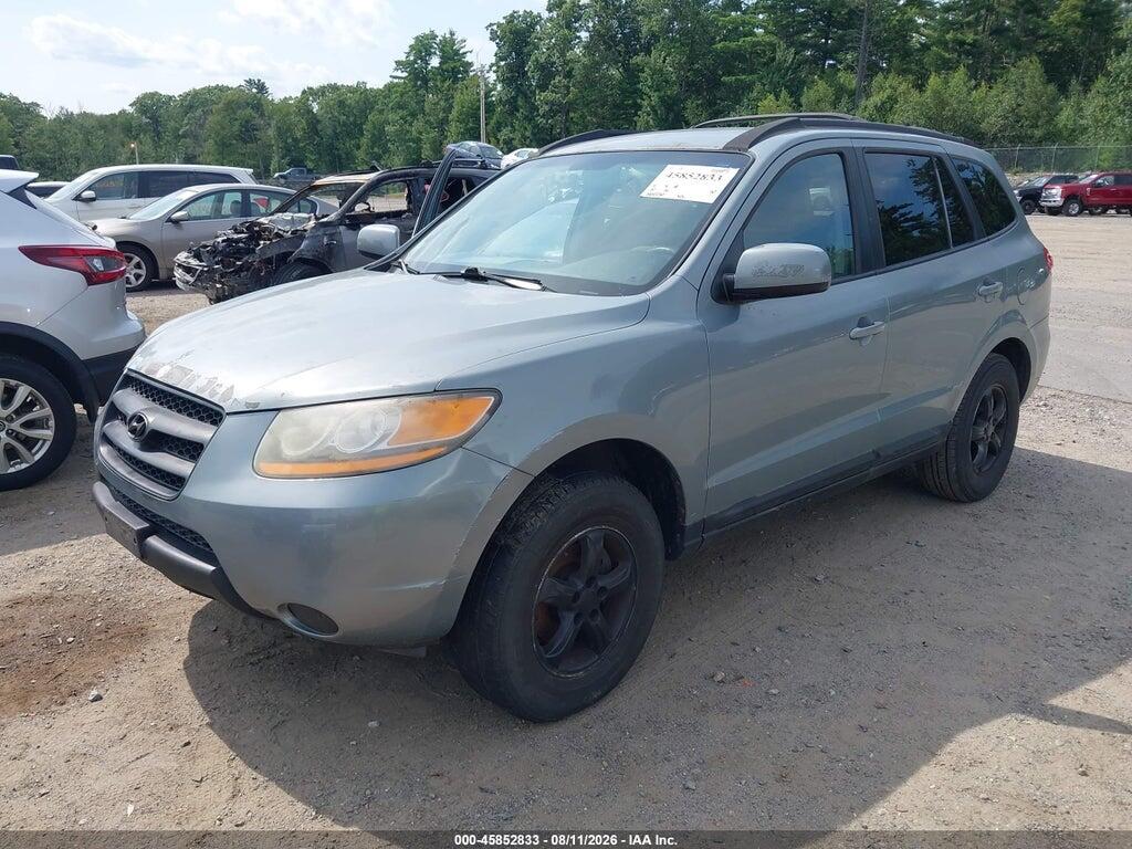 5NMSG73D78H199135 2008 HYUNDAI SANTA FE photo no. 2