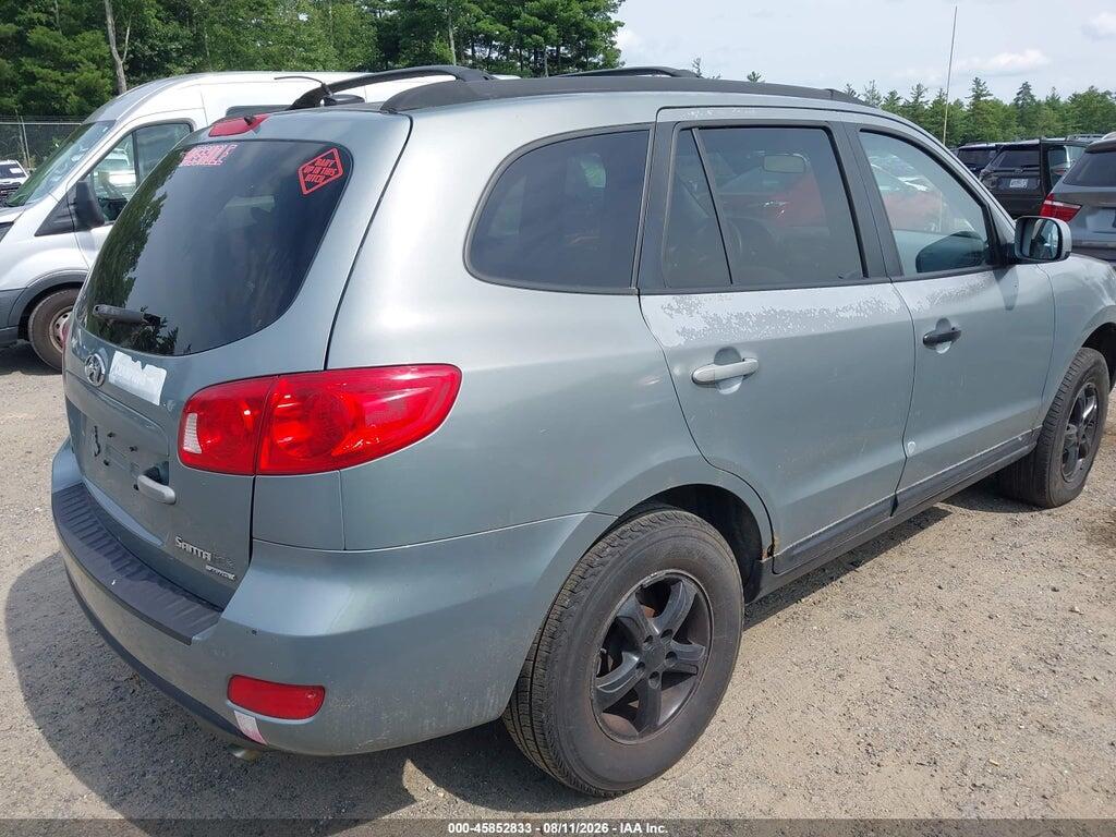 5NMSG73D78H199135 2008 HYUNDAI SANTA FE photo no. 4