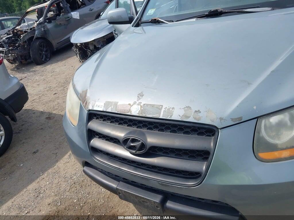 5NMSG73D78H199135 2008 HYUNDAI SANTA FE photo no. 6