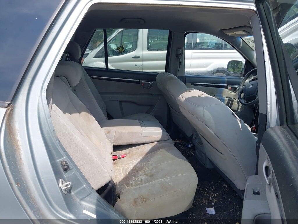 5NMSG73D78H199135 2008 HYUNDAI SANTA FE photo no. 8