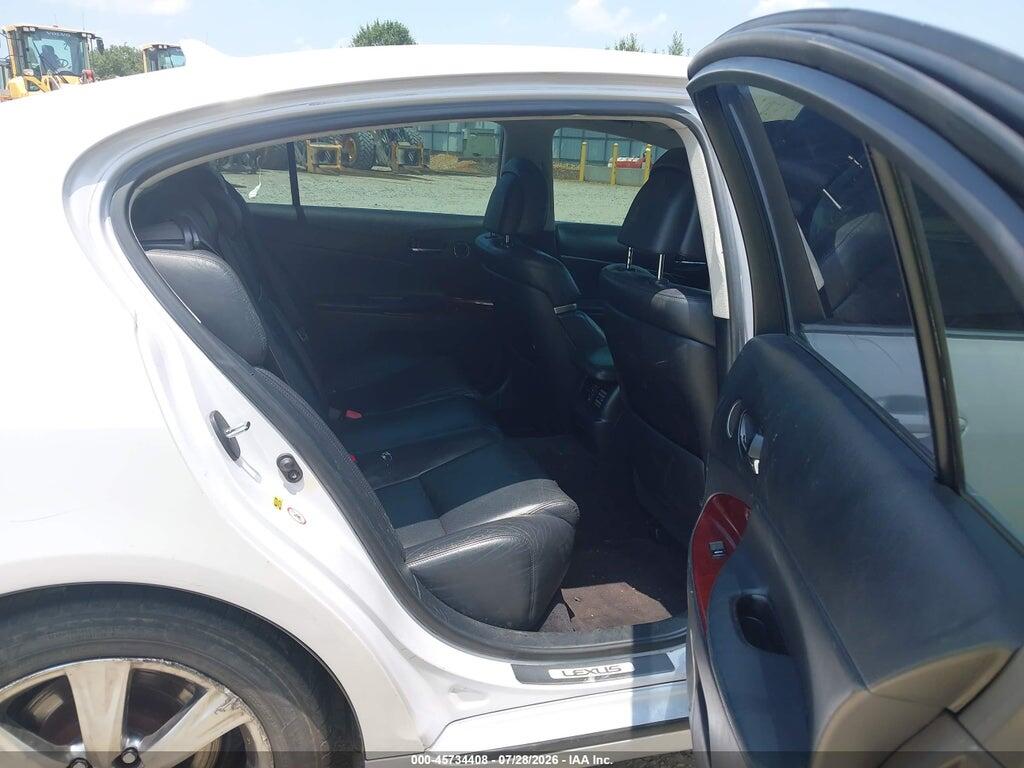 JTHCE96S180015628 2008 LEXUS GS 350 photo no. 8