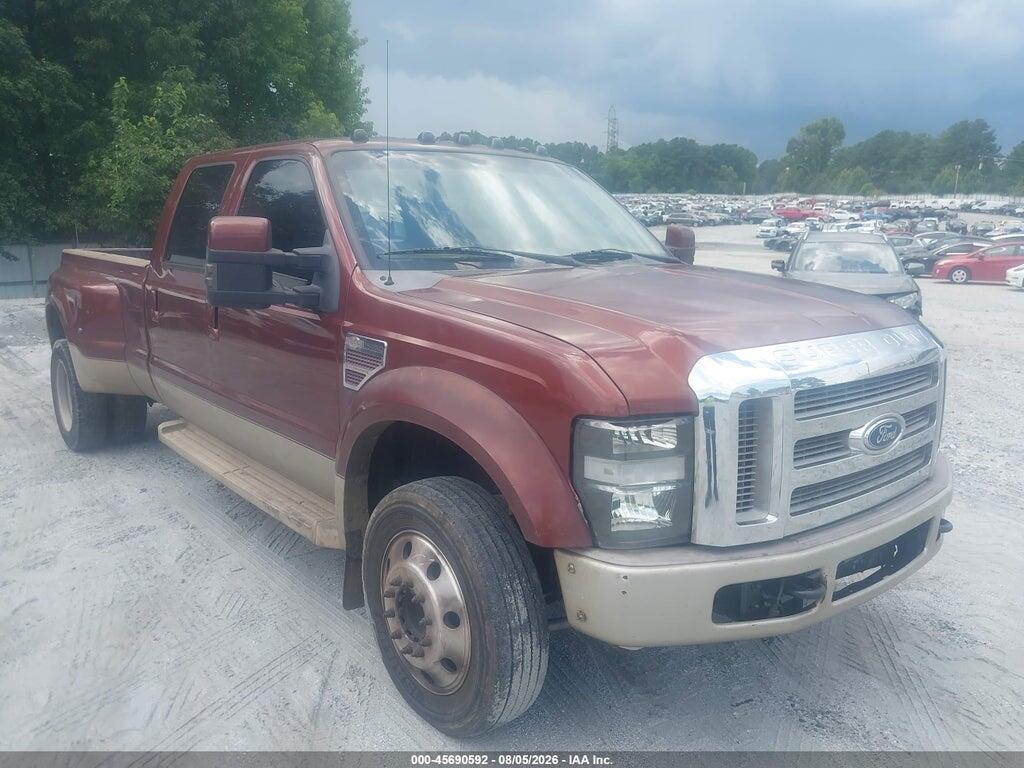 2008 FORD SUPER DUTY F-450 DRW 1FTXW42R98EA31021