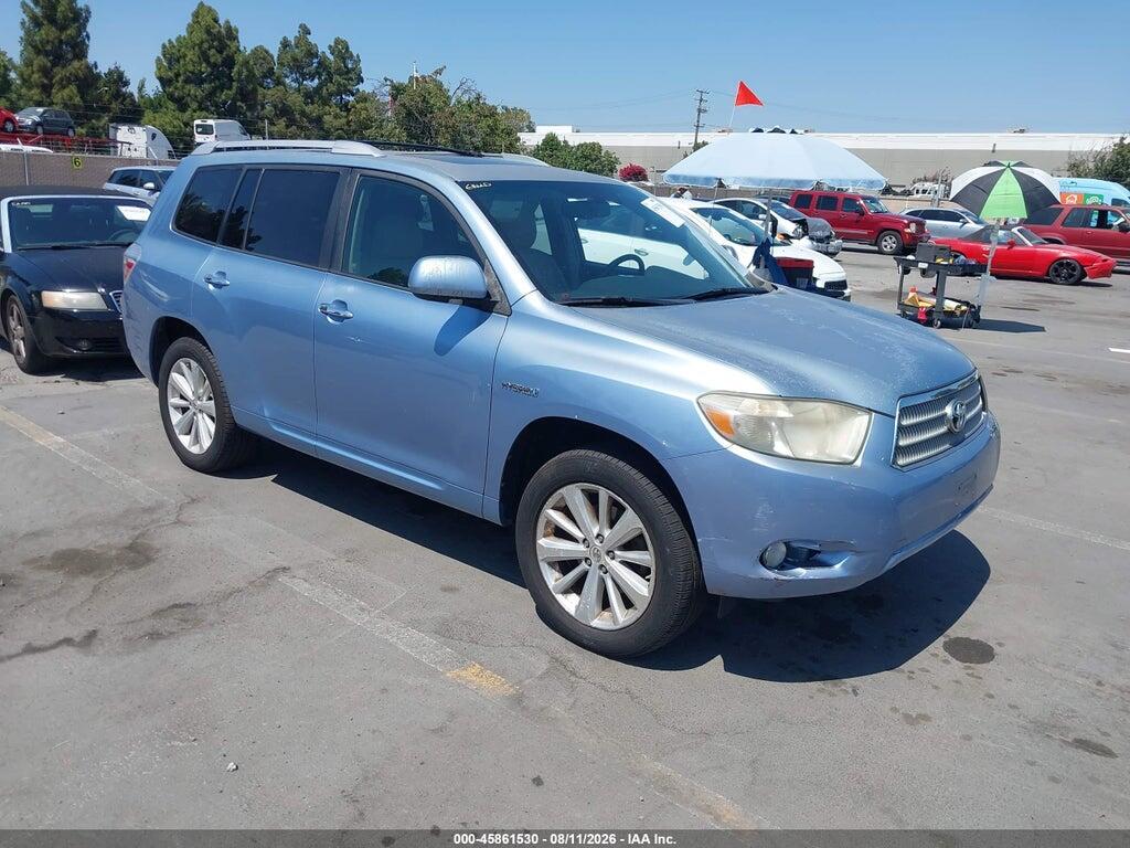 2009 TOYOTA HIGHLANDER HYBRID JTEEW44A792027482