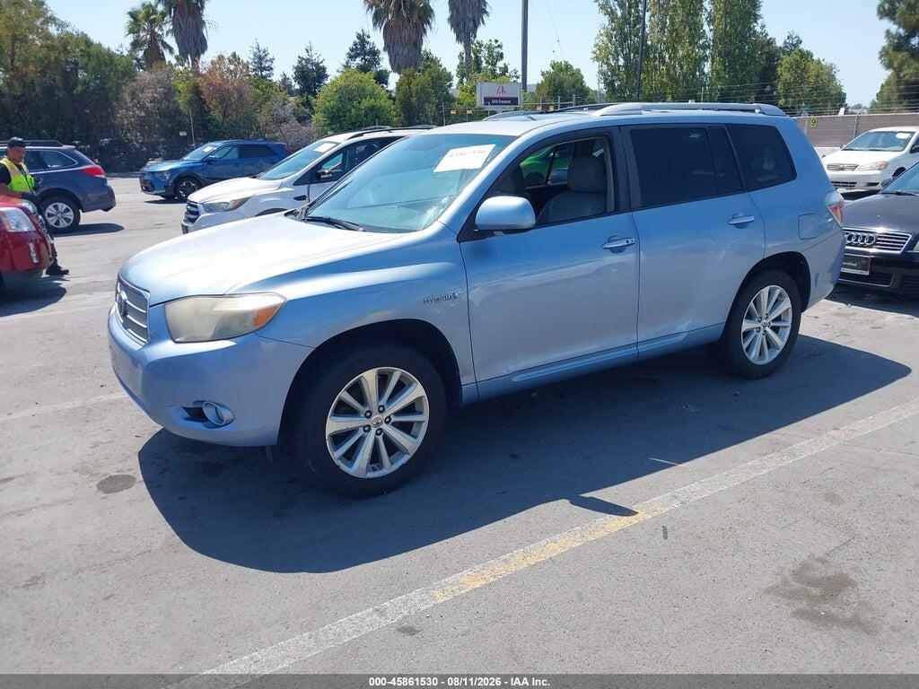 JTEEW44A792027482 2009 TOYOTA HIGHLANDER HYBRID photo no. 2