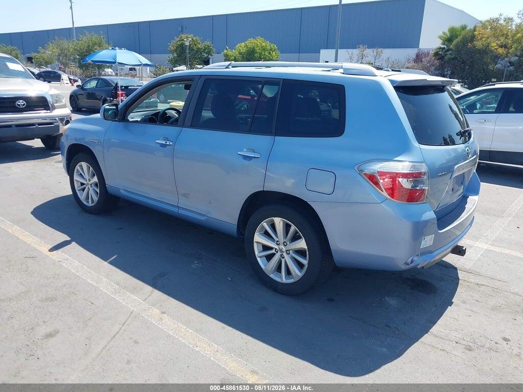 JTEEW44A792027482 2009 TOYOTA HIGHLANDER HYBRID photo no. 3