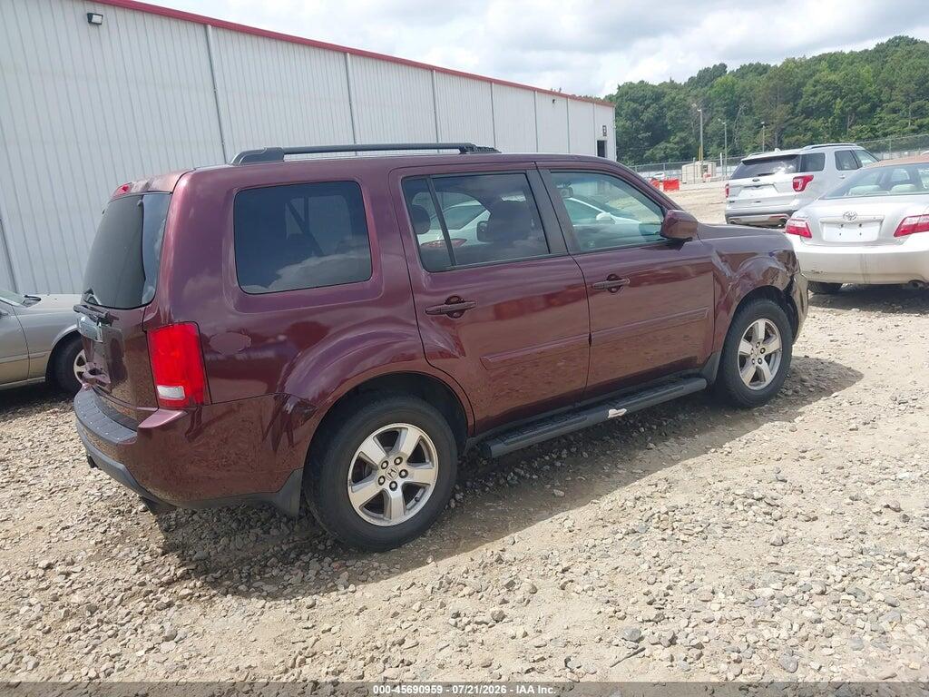 5FNYF38539B001029 2009 HONDA PILOT photo no. 4