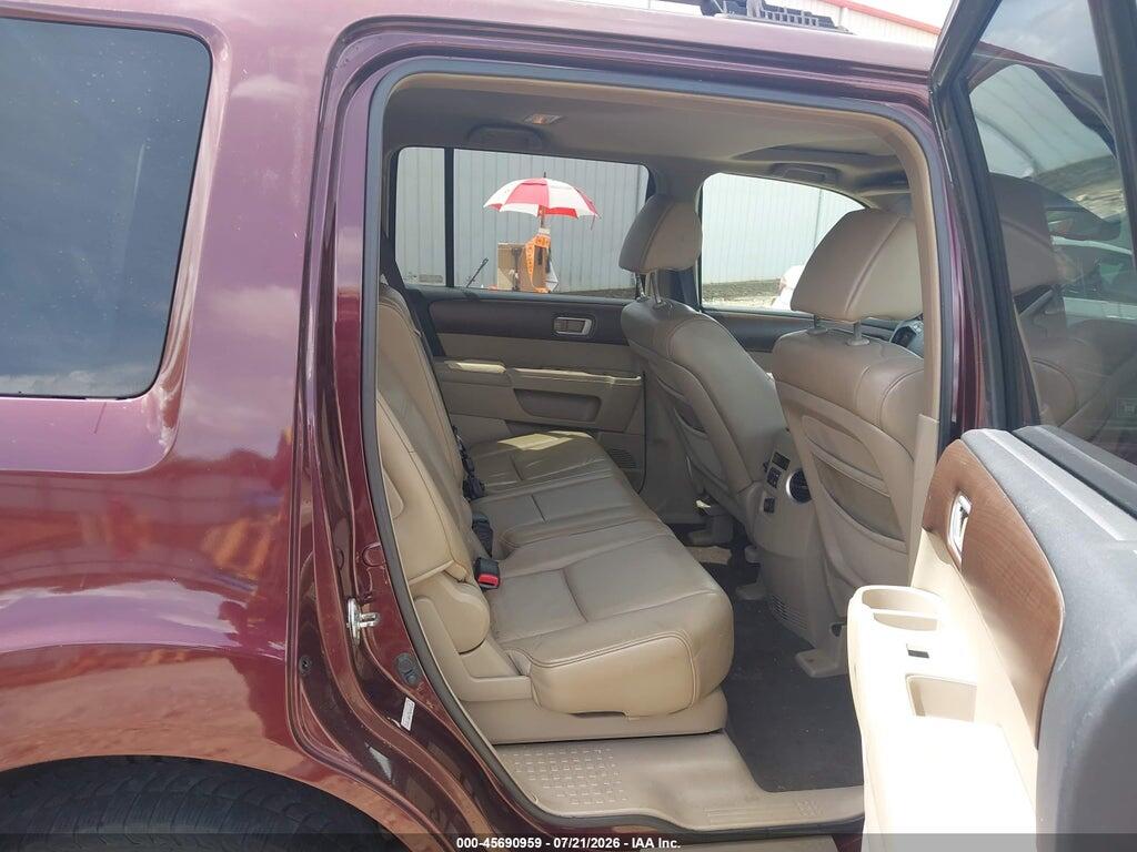 5FNYF38539B001029 2009 HONDA PILOT photo no. 8