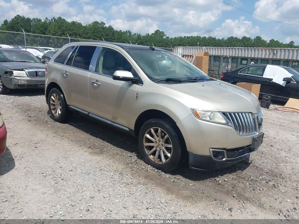 2LMDJ6JKXBBJ18835 2011 LINCOLN MKX photo no. 1
