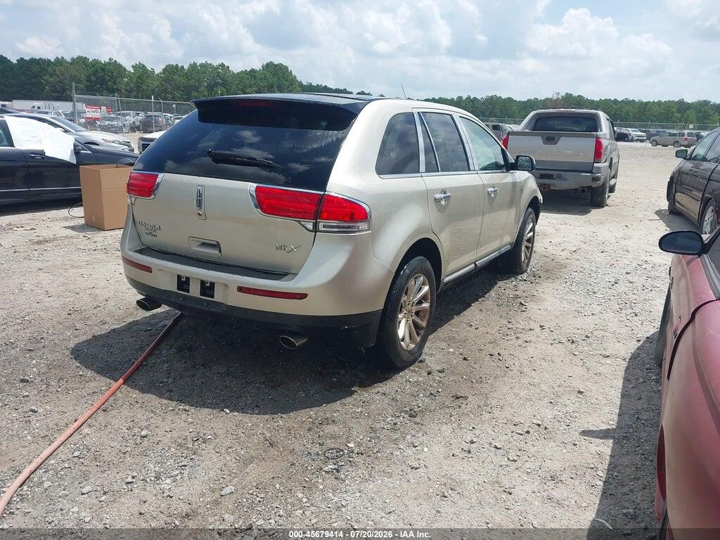 2LMDJ6JKXBBJ18835 2011 LINCOLN MKX photo no. 4