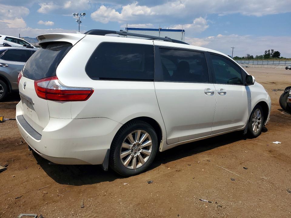2015 TOYOTA SIENNA LIMITED 7-PASSENGER — Фото 3 из 13