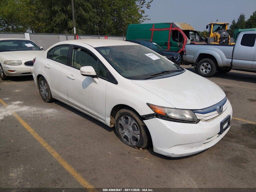 JHMFB4F28CS008536 2012 HONDA CIVIC HYBRID photo no. 1