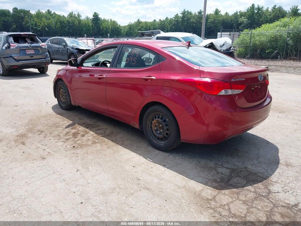 5NPDH4AE4DH193631 2013 HYUNDAI ELANTRA photo no. 3